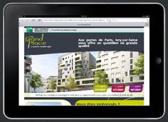 Landing Page BNP Paribas Immobilier