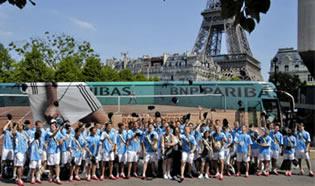 les finalistes du Roland Garros Virtual Tour à Roland Garros