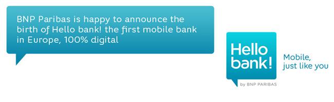 Hello Bank The First 100 Digital Mobile Bank In Europe Bnp Paribas Germany