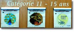 Lauréats - catégorie 11-15 ans
